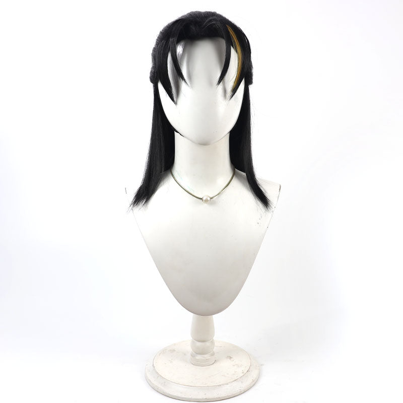BoomCosplay Spiel Wuwa Cosplay Denia Pink Lila Blau 100cm Perücke