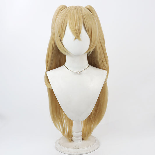 BoomCosplay Game Cosplay Blonde Cheerleader 90cm Wig
