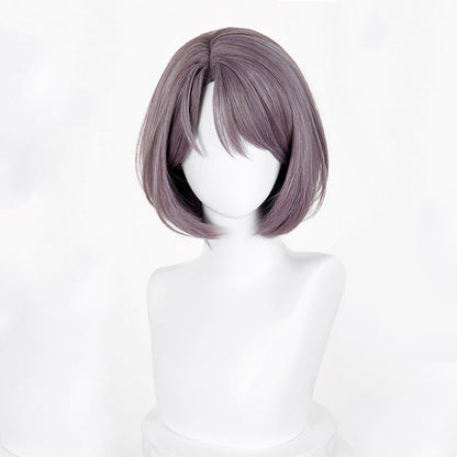 BoomCosplay Spiel Wuwa Cosplay Denia Pink Lila Blau 100cm Perücke
