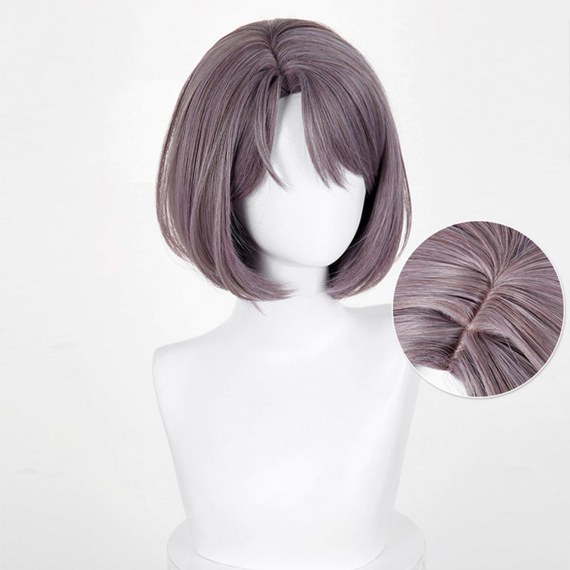 BoomCosplay Spiel Wuwa Cosplay Denia Pink Lila Blau 100cm Perücke