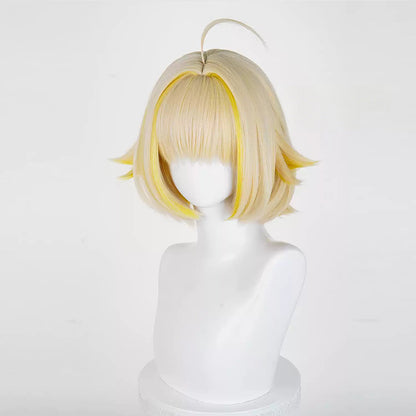 BoomCosplay Spiel Wuwa Cosplay Denia Pink Lila Blau 100cm Perücke