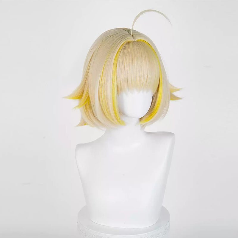 BoomCosplay Spiel Wuwa Cosplay Denia Pink Lila Blau 100cm Perücke