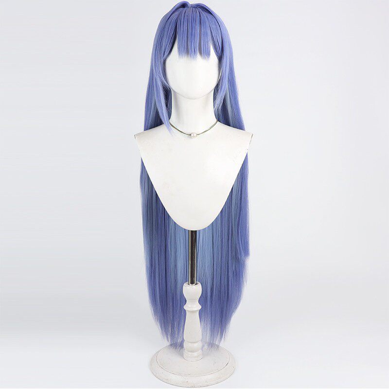 BoomCosplay Spiel Wuwa Cosplay Denia Pink Lila Blau 100cm Perücke
