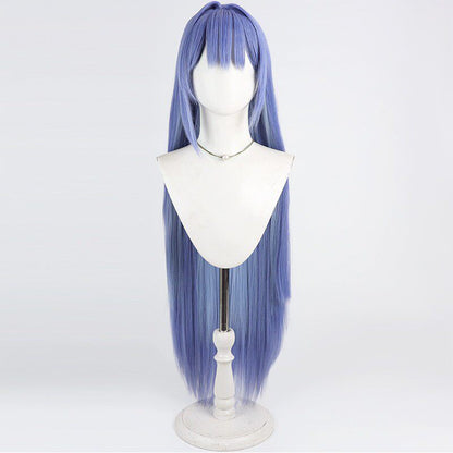 BoomCosplay Spiel Wuwa Cosplay Denia Pink Lila Blau 100cm Perücke