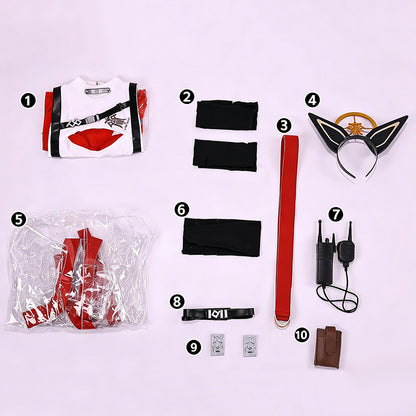 BoomCosplay Game Cosplay Fox Girl Costume