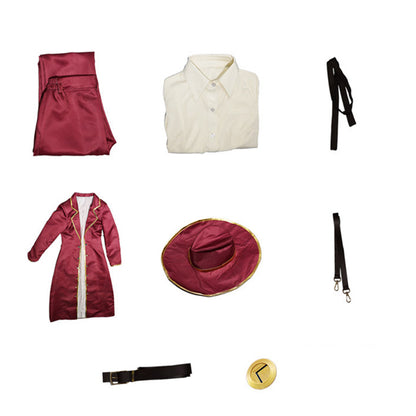 BoomCosplay Game Cosplay Gril Red Costume