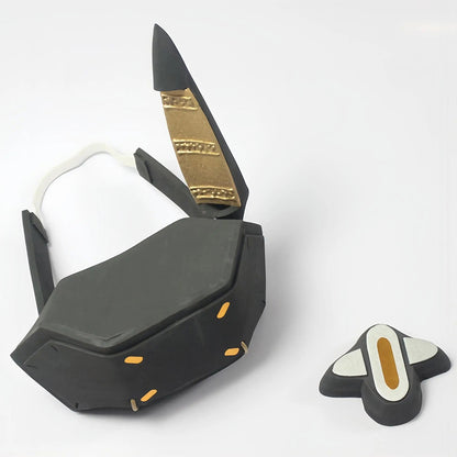 BoomCosplay Game Cosplay Innocent Days Snow Headwear and Chest Accessory Prop