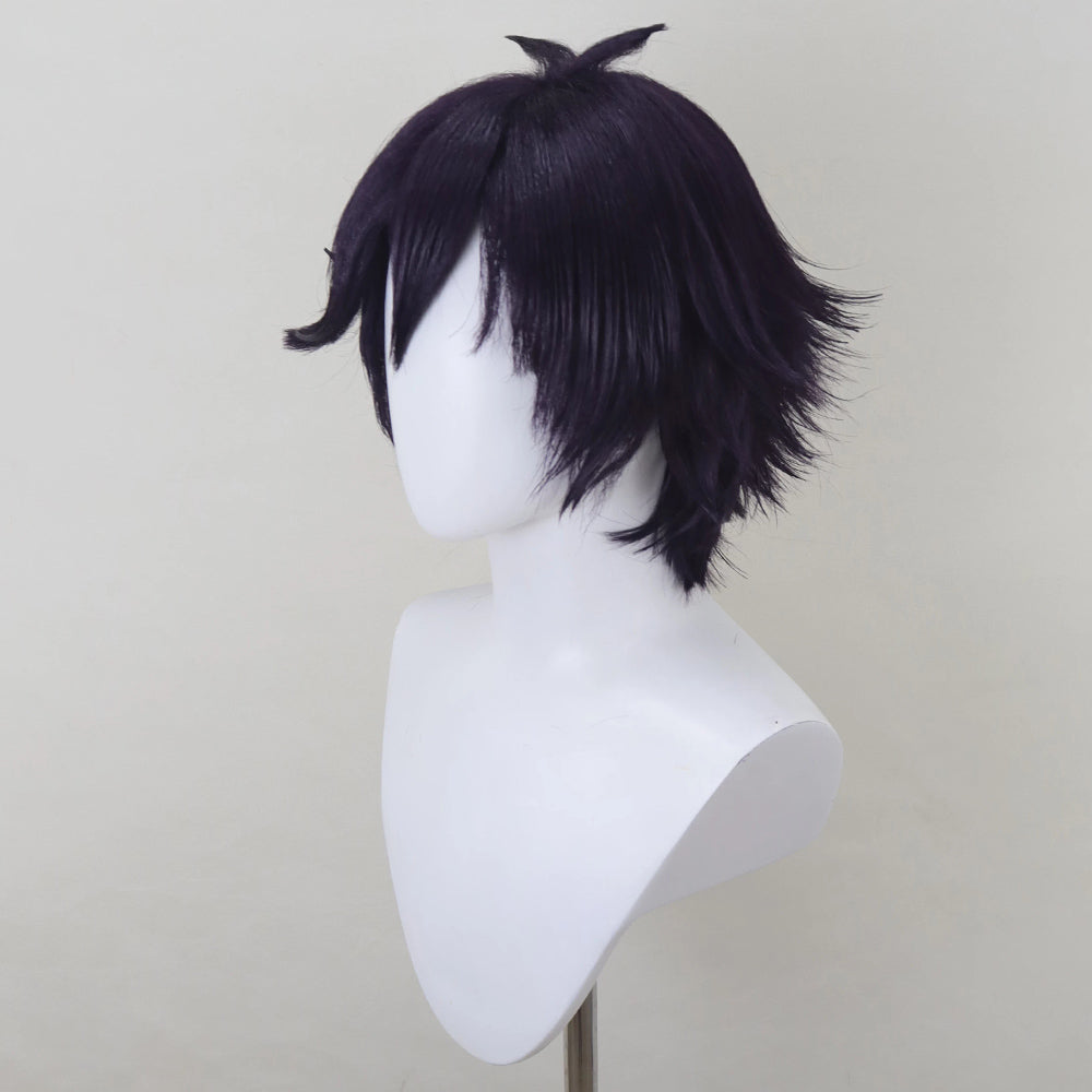 BoomCosplay Game Cosplay Jubess Black Purple Wig