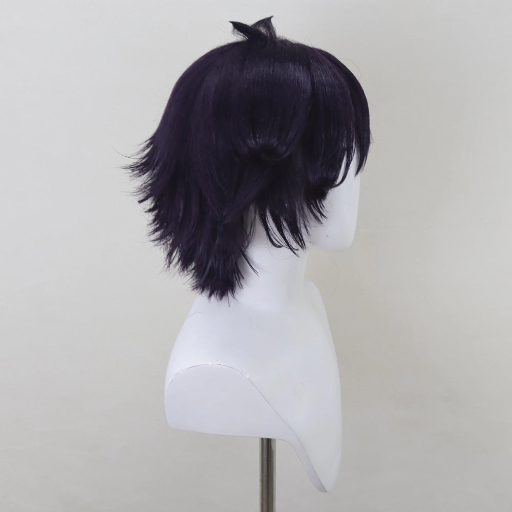 BoomCosplay Game Cosplay Jubess Black Purple Wig