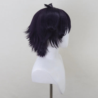 BoomCosplay Game Cosplay Jubess Black Purple Wig