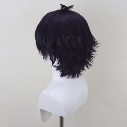 BoomCosplay Game Cosplay Jubess Black Purple Wig