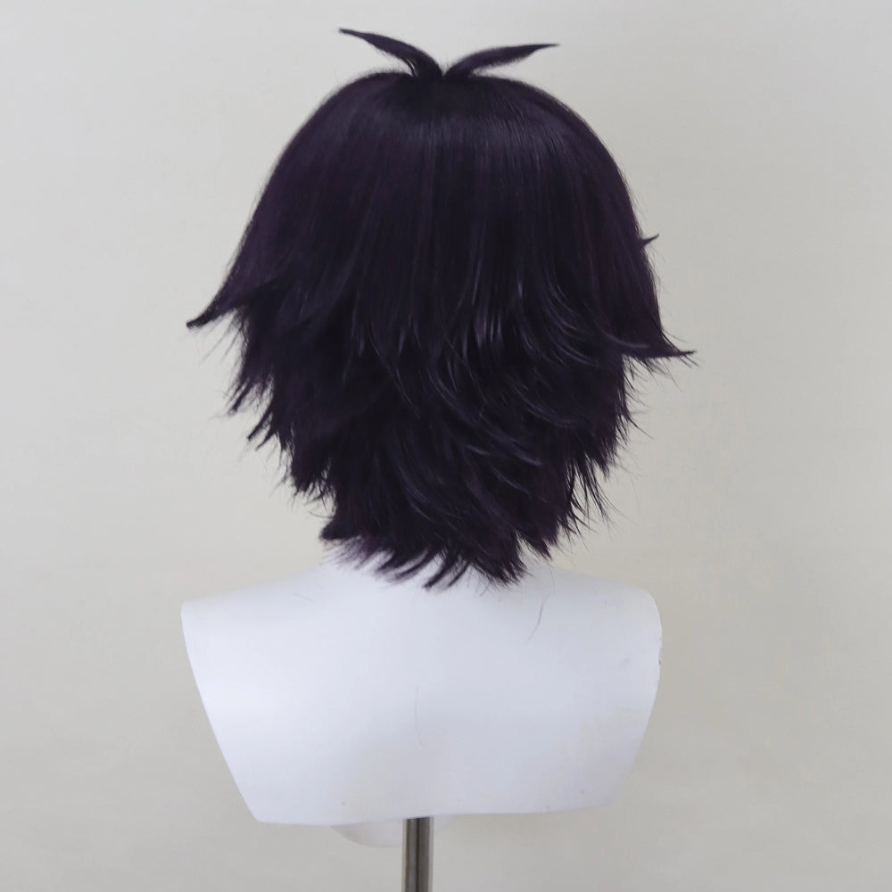 BoomCosplay Game Cosplay Jubess Black Purple Wig