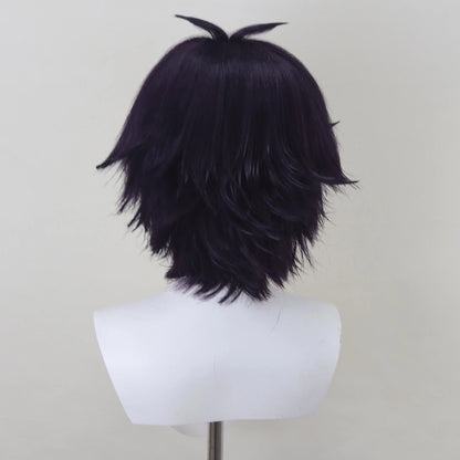 BoomCosplay Game Cosplay Jubess Black Purple Wig