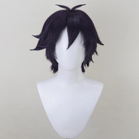 BoomCosplay Game Cosplay Jubess Black Purple Wig