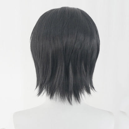BoomCosplay Game Cosplay Lien Black Silver White Wig