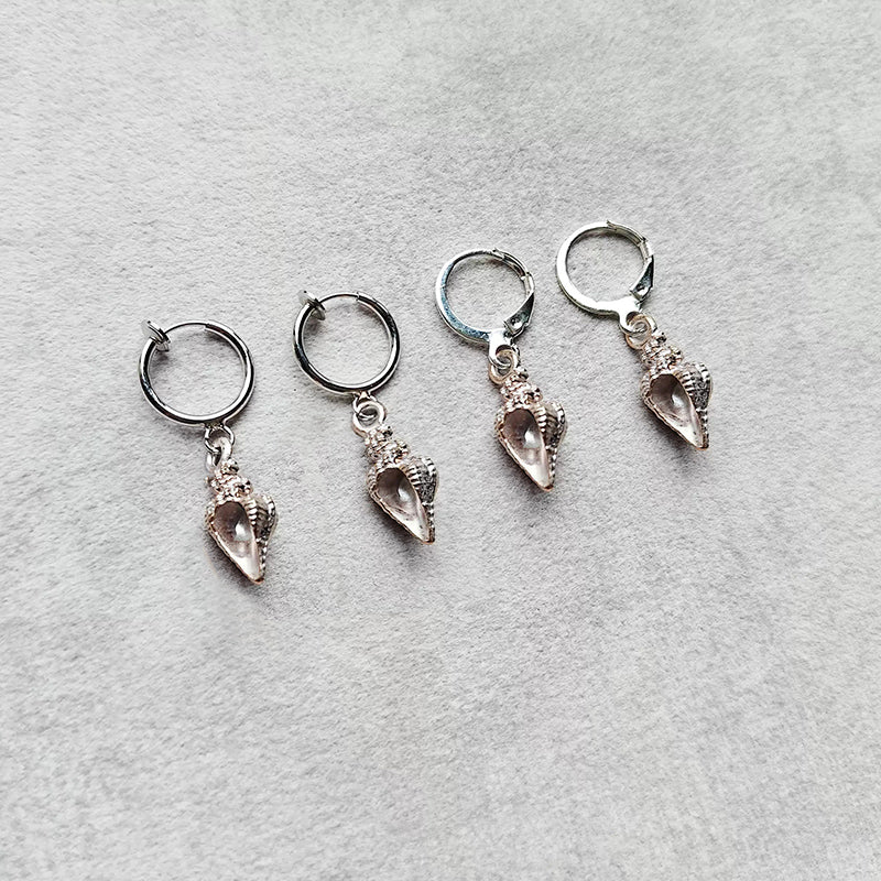 BoomCosplay Game Cosplay Lilith Earrings Ear clips Accessory Prop