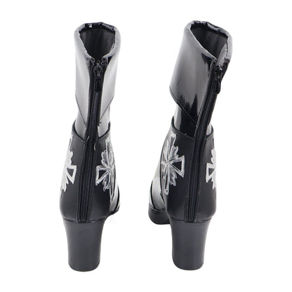 BoomCosplay Game HSR Cosplay Evanescia Schwarze Schuhe