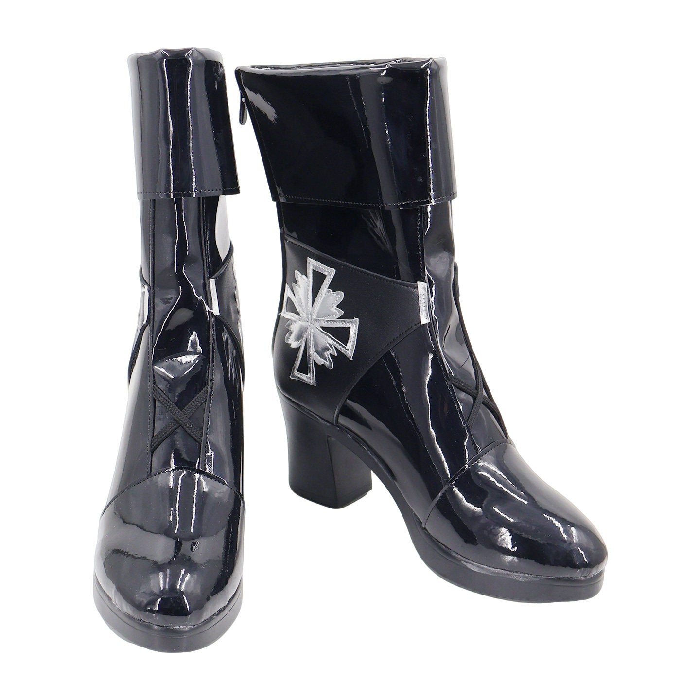 BoomCosplay Game HSR Cosplay Evanescia Schwarze Schuhe
