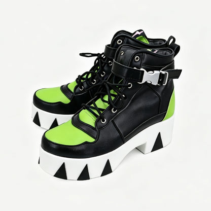 BoomCosplay Game HSR Cosplay Evanescia Schwarze Schuhe