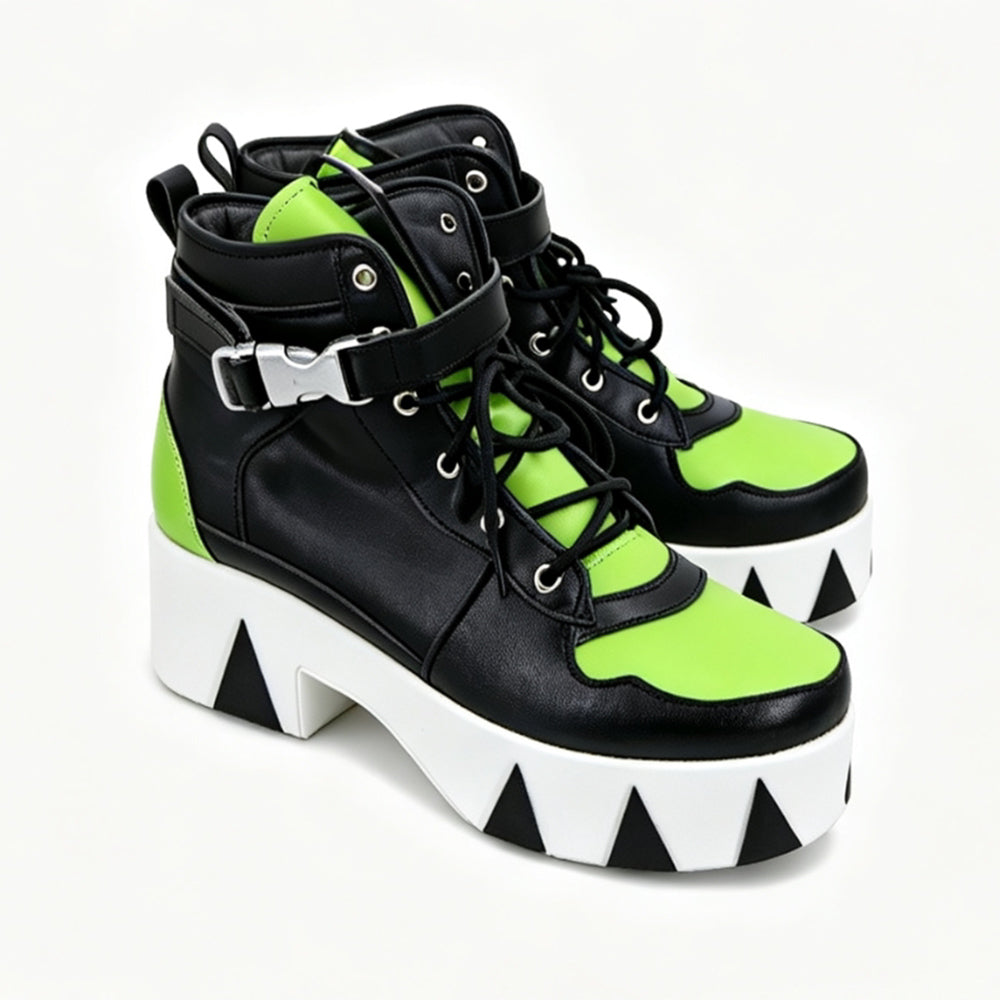 BoomCosplay Game HSR Cosplay Evanescia Schwarze Schuhe