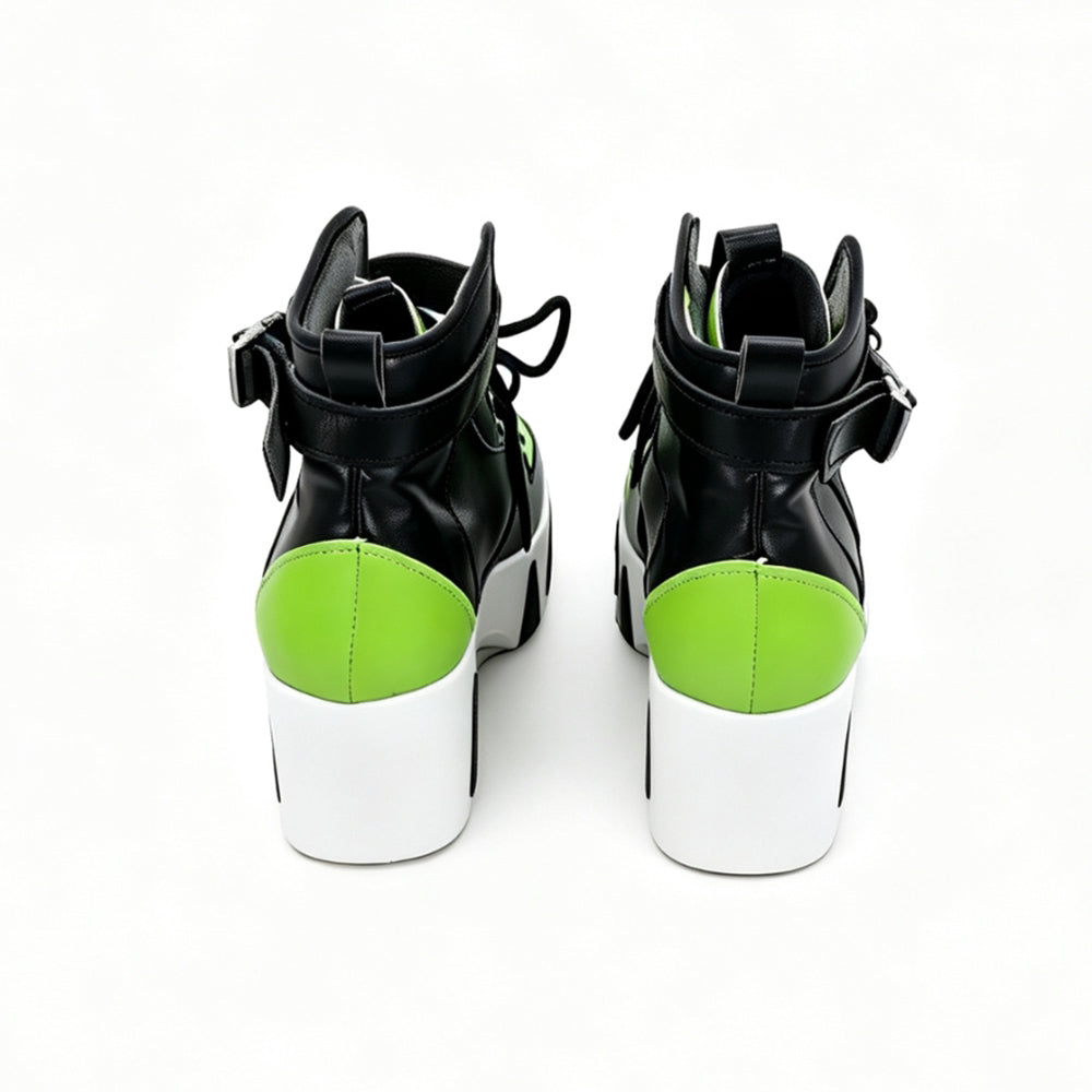 BoomCosplay Game HSR Cosplay Evanescia Schwarze Schuhe