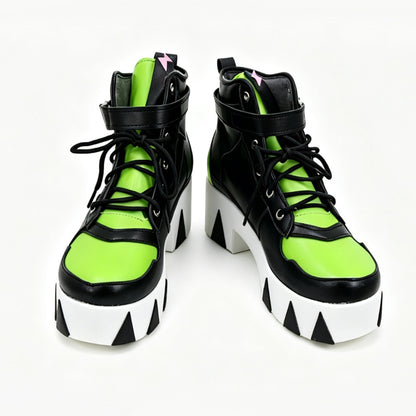 BoomCosplay Game HSR Cosplay Evanescia Schwarze Schuhe