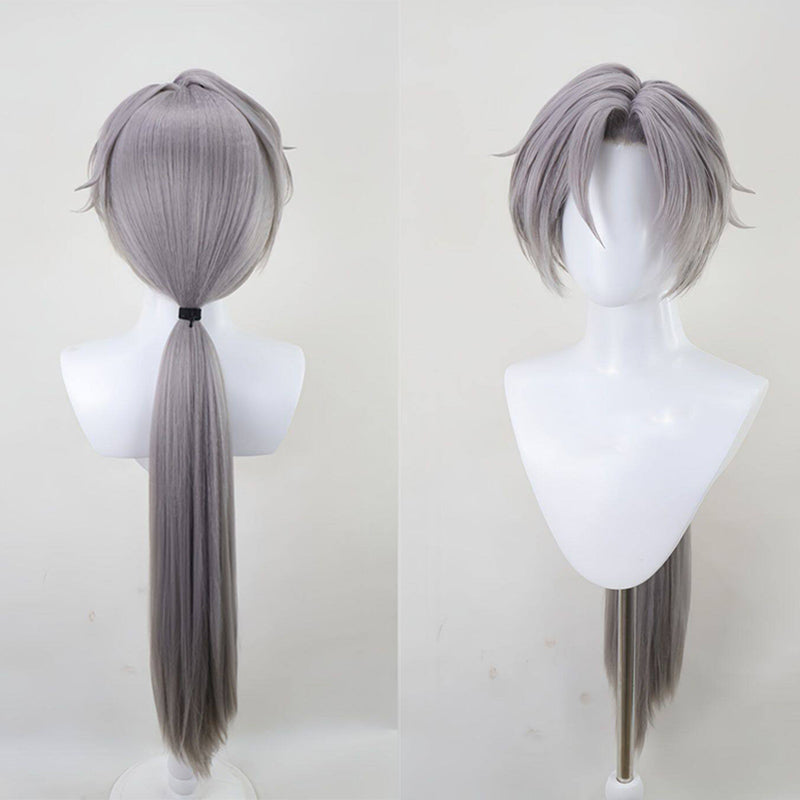 BoomCosplay Spiel Wuwa Cosplay Denia Pink Lila Blau 100cm Perücke