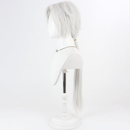 BoomCosplay Game Cosplay Lu Silver White Wig
