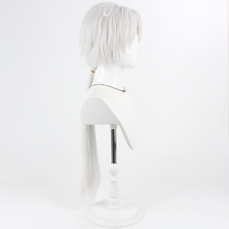 BoomCosplay Game Cosplay Lu Silver White Wig