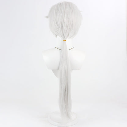 BoomCosplay Game Cosplay Lu Silver White Wig