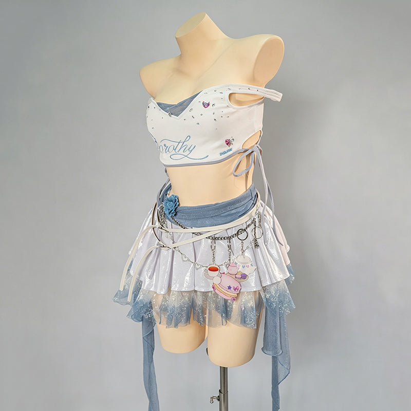 BoomCosplay Game Cosplay Luna Light Costume