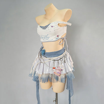 BoomCosplay Game Cosplay Luna Light Costume