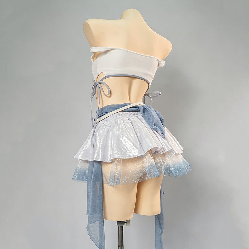 BoomCosplay Game Cosplay Luna Light Costume