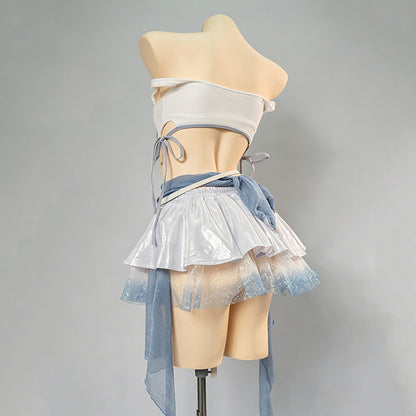 BoomCosplay Game Cosplay Luna Light Costume