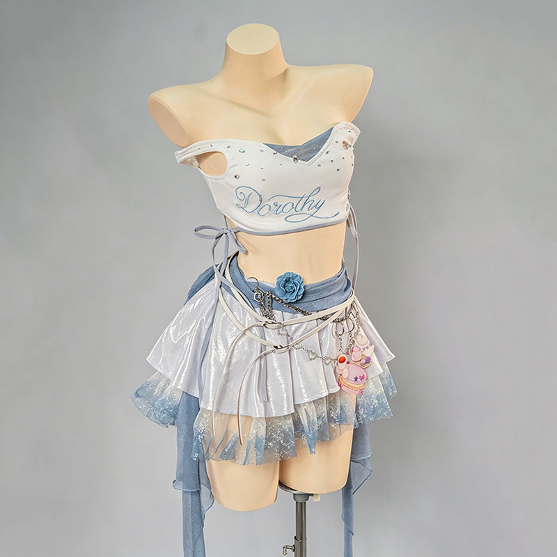 BoomCosplay Game Cosplay Luna Light Costume