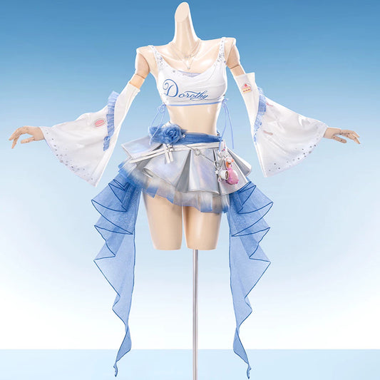 BoomCosplay Game Cosplay Luna Light Costume