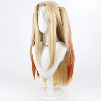 BoomCosplay Spiel HSR Cosplay Evanescia Perücke 40cm rosa Perücke