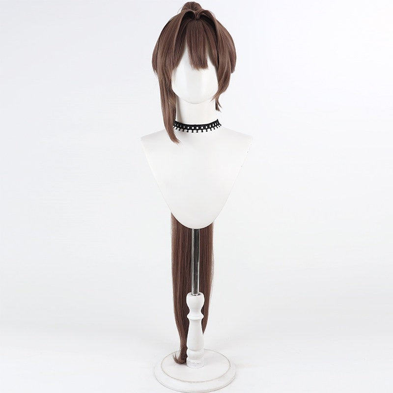BoomCosplay Spiel Wuwa Cosplay Denia Pink Lila Blau 100cm Perücke
