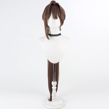 BoomCosplay Spiel Wuwa Cosplay Denia Pink Lila Blau 100cm Perücke