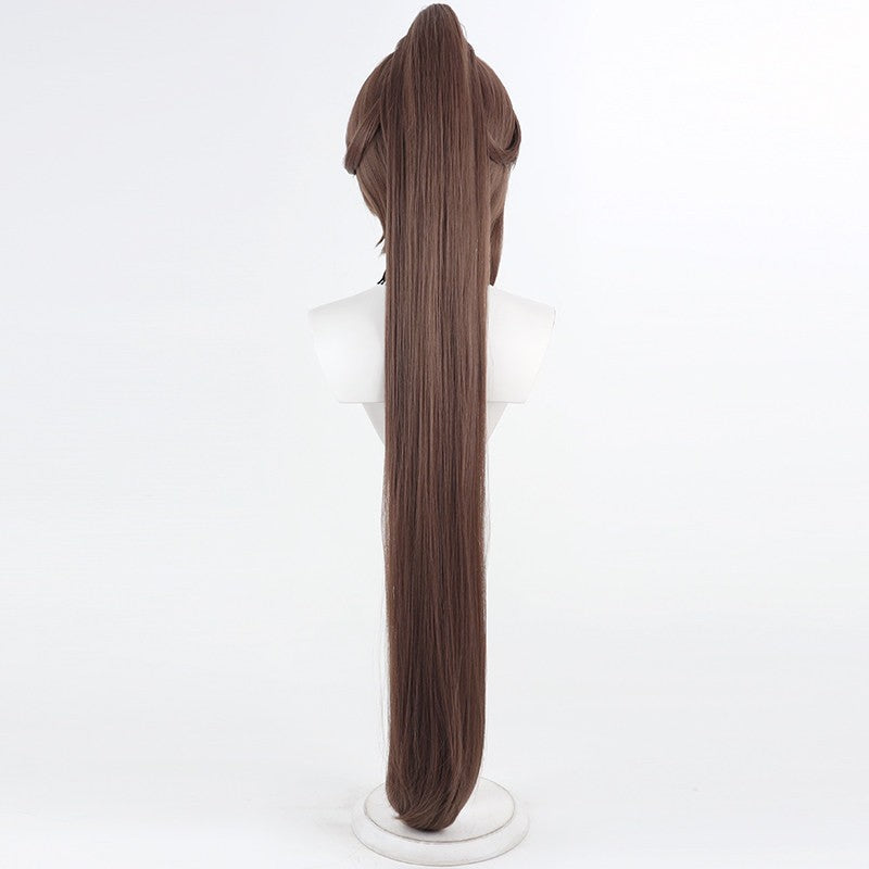 BoomCosplay Spiel Wuwa Cosplay Denia Pink Lila Blau 100cm Perücke