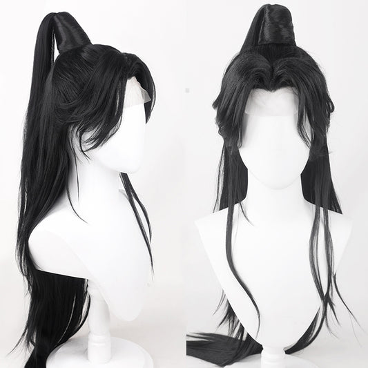 BoomCosplay Spiel Wuwa Cosplay Denia Pink Lila Blau 100cm Perücke