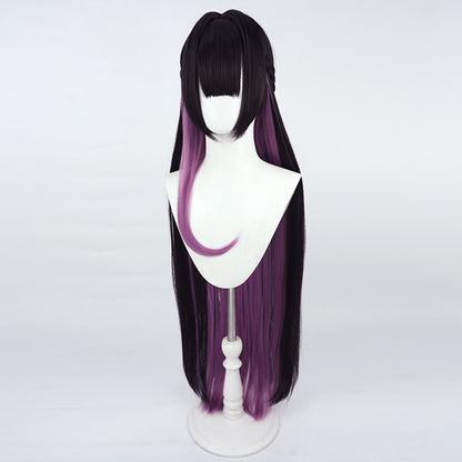 BoomCosplay Spiel Wuwa Cosplay Denia Pink Lila Blau 100cm Perücke