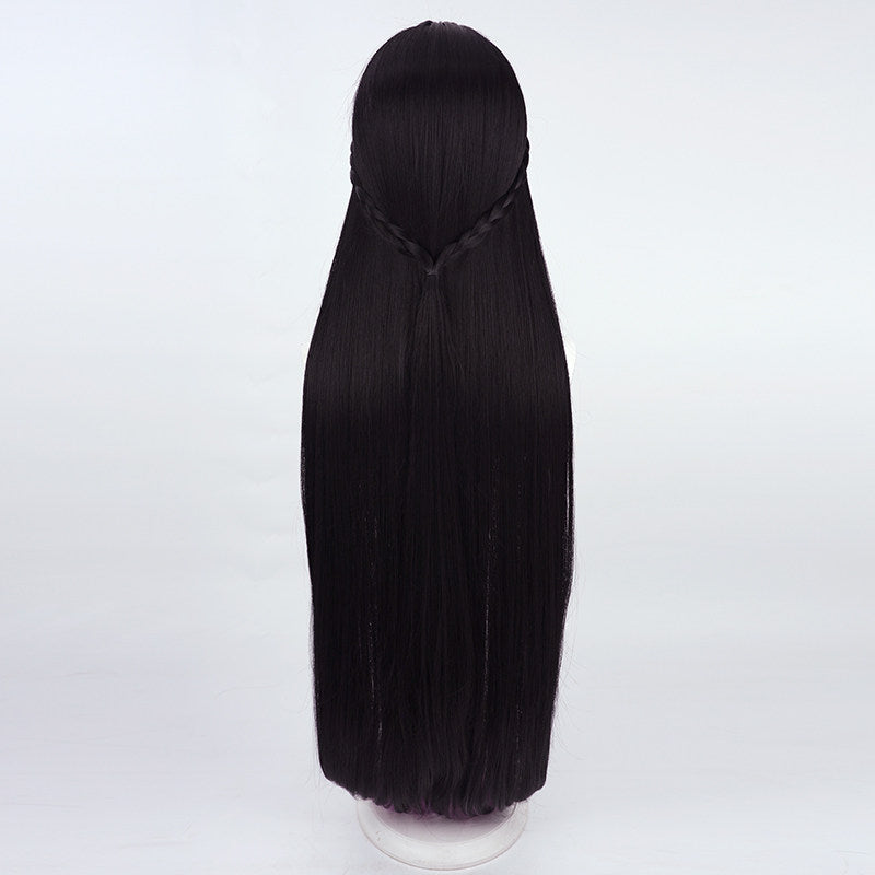 BoomCosplay Spiel Wuwa Cosplay Denia Pink Lila Blau 100cm Perücke