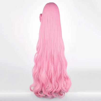 BoomCosplay Spiel Wuwa Cosplay Denia Pink Lila Blau 100cm Perücke