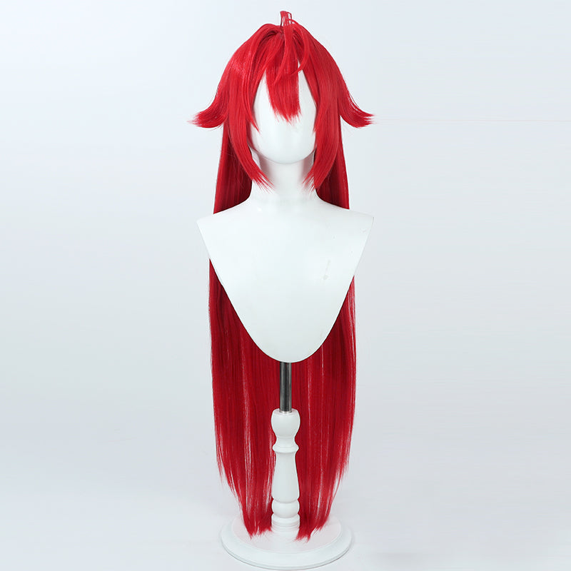 BoomCosplay Game Cosplay Red Hat Wig