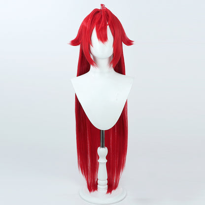BoomCosplay Game Cosplay Red Hat Wig