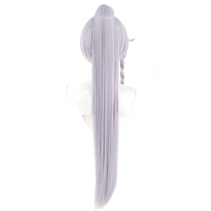 BoomCosplay Spiel Wuwa Cosplay Denia Pink Lila Blau 100cm Perücke