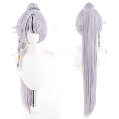 BoomCosplay Spiel Wuwa Cosplay Denia Pink Lila Blau 100cm Perücke