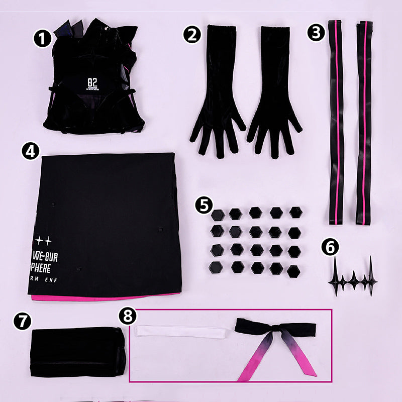 BoomCosplay Game Cosplay Second Affection Costume