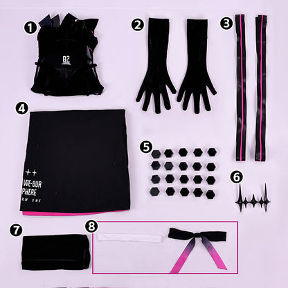 BoomCosplay Game Cosplay Second Affection Costume